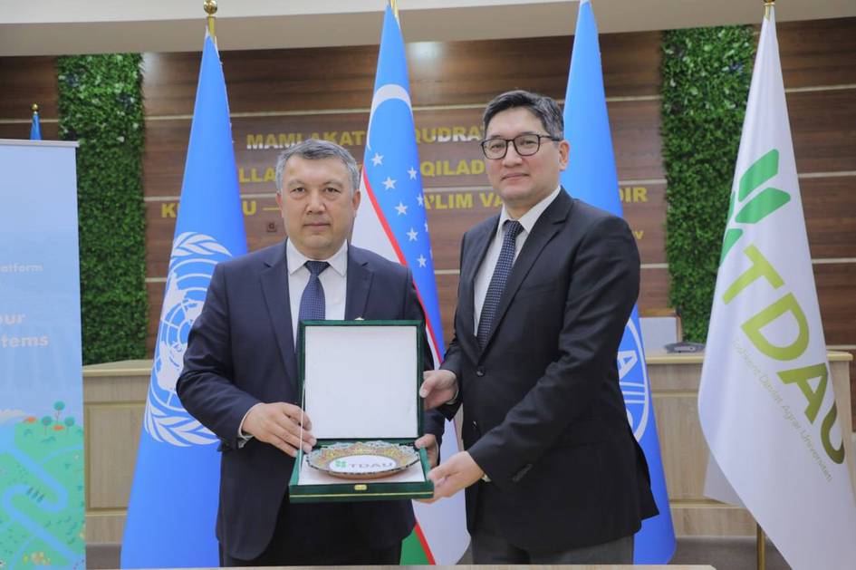 Uzbekistan partners with FAO to advance sustainable agriculture